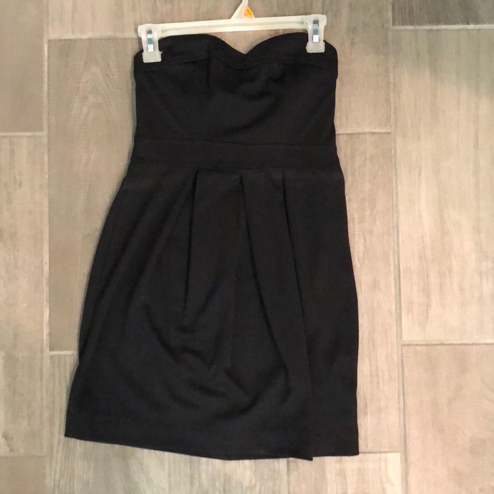 Black Lush strapless dress